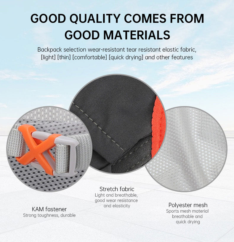 2.5L Waterproof Lightweight Hydration Vest Backpack