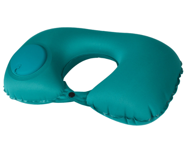 U Shape Neck Cushion Automatic Air Inflatable Pillow