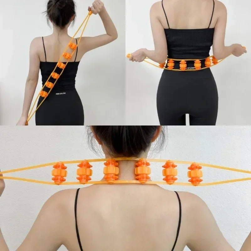 Hand-held Back Shoulder Neck Muscle Massager