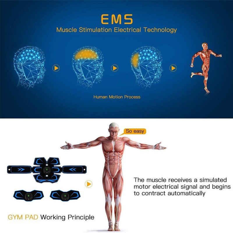 Electric Abdominal Muscle Stimulator