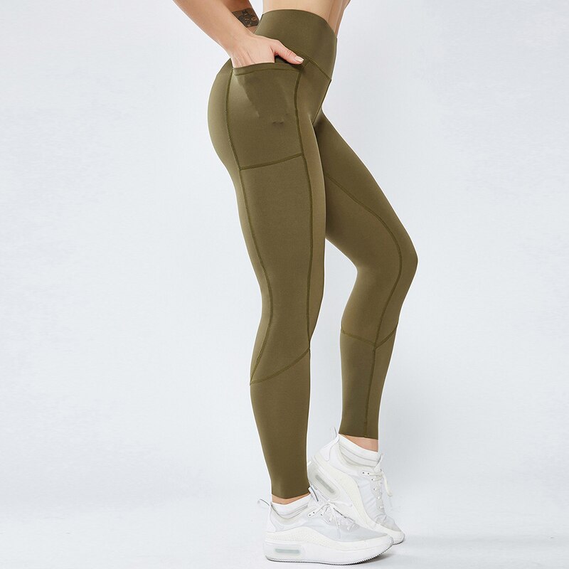Yoga Leggings Stitching Fitness Push Up