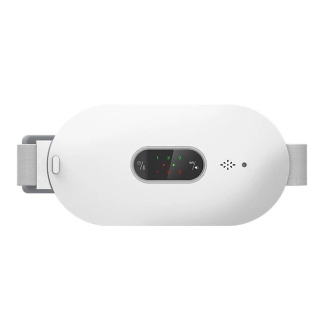 Women in Period Menstrual Heating Pad Massage Belt