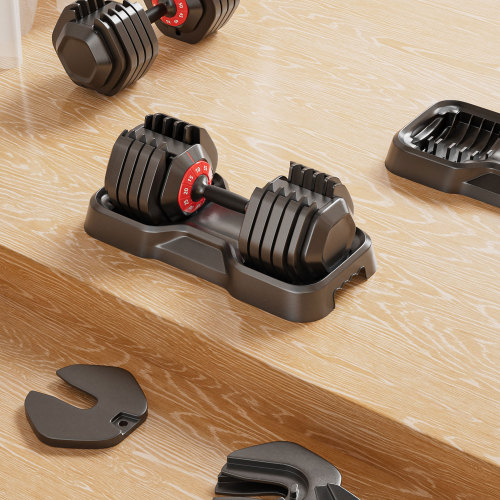 Adjustable dumbbell set metal