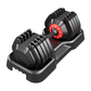 Adjustable dumbbell set metal