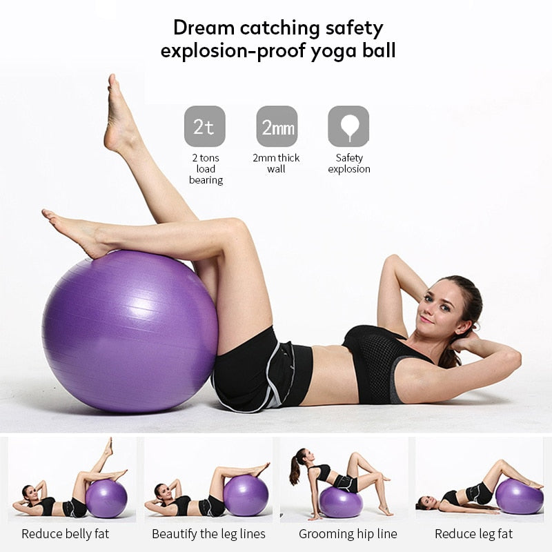 PVC Glossy Fitness Balls