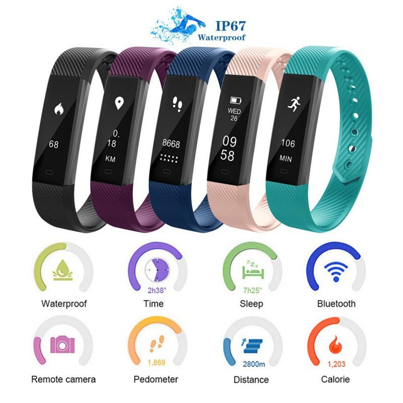 Smart Wristband Pedometer